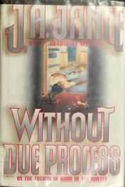 Without due process : a J.P. Beaumont mystery  Cover Image