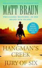 Hangman's Creek/ Jury of Six. Cover Image