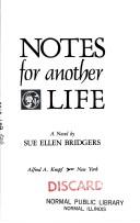Notes for another life  Cover Image