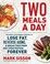 Go to record Two meals a day : the simple sustainable strategy to lose ...