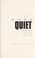 Go to record Gone quiet
